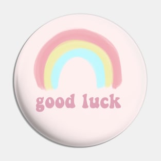 good luck rainbow Pin