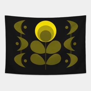 abstract sunflower Tapestry