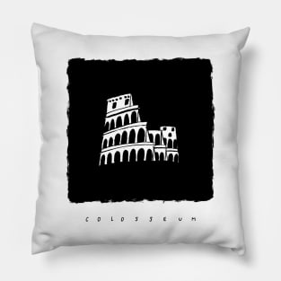 Colosseum ink Pillow