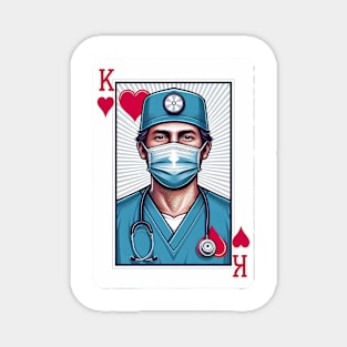 Doctor Playing Card Magnet