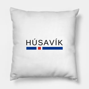 Husavik Iceland Pillow