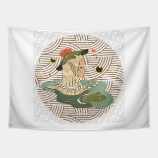 Japanese Style Fairy Tapestry