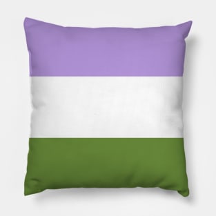 Gender queer flag Pillow