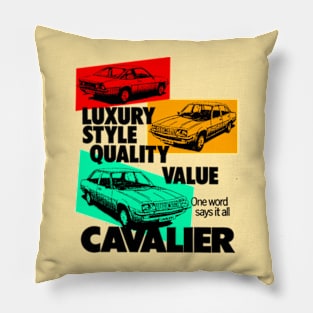 VAUXHALL CAVALIER - advert Pillow