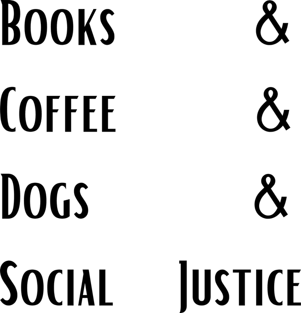 books and coffee and dogs and social justice 014 Kids T-Shirt by Vakian