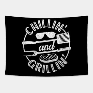 Chillin and Grillin Tapestry