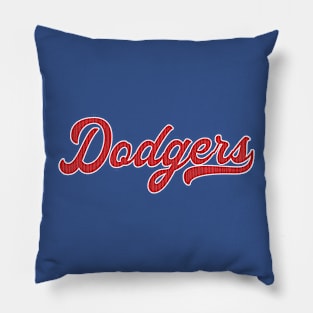 Dodgers Embroided Pillow