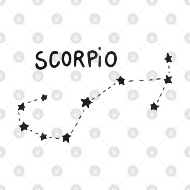 Zodiac Sign - Scorpion Black by Uwaki