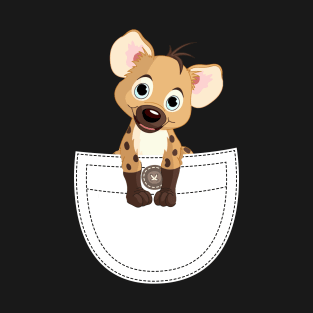 Hyena In Pocket T-Shirt