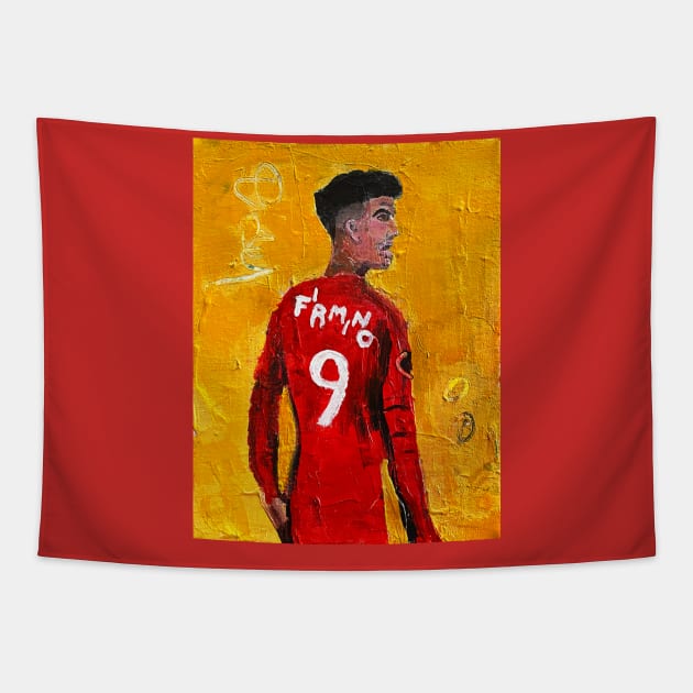 Roberto Firmino Tapestry by ElSantosWorld