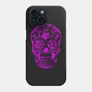 PURPLE MEXICAN LATINO SCULL DESIGN Phone Case