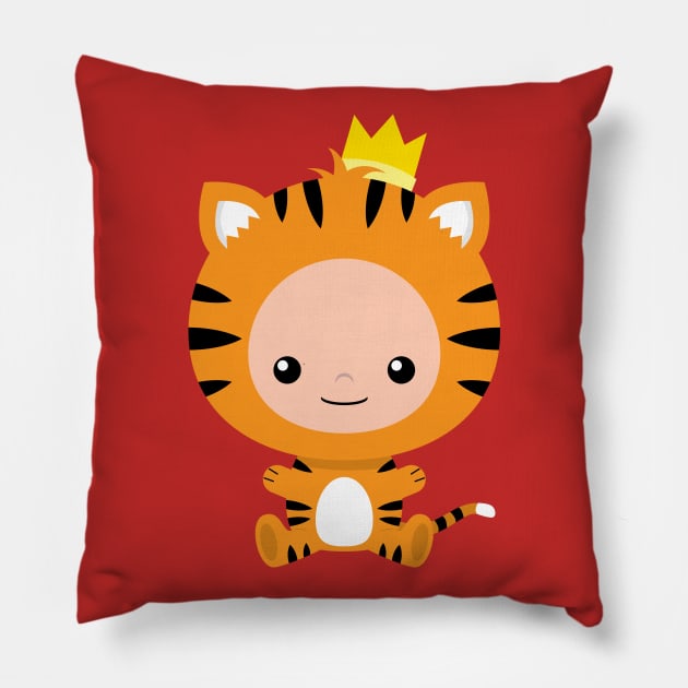 Tiger King Pillow by LAckas