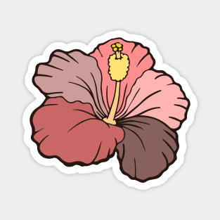 Hibiscus flower Magnet