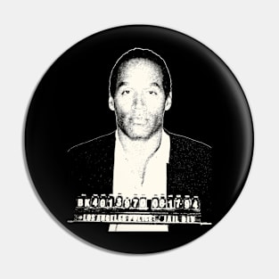 oj simpson Pin