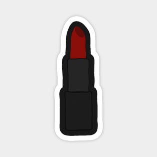 Red crimson lipstick Magnet