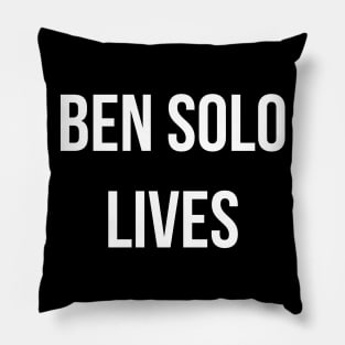 Ben Solo Lives Pillow