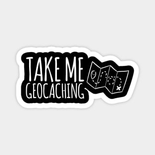 Take Me Geocaching map icon Magnet