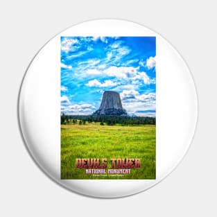 Devils Tower National Monument Pin