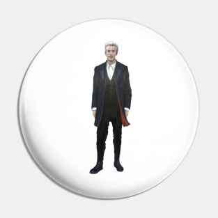 The 12th Dr Who: Peter Capaldi Pin