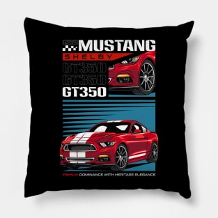 Iconic Mustang GT350 Car Pillow