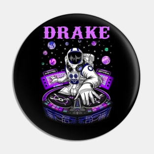 DRAKE RAPPER Pin