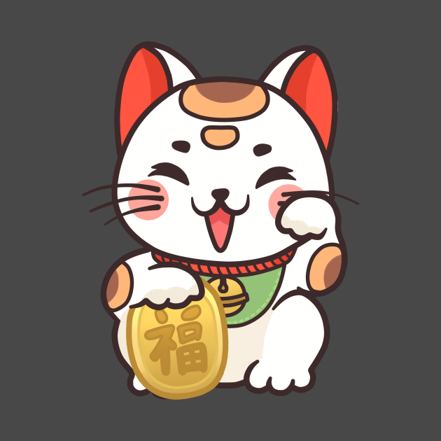 Maneki Neko by kuroiroom