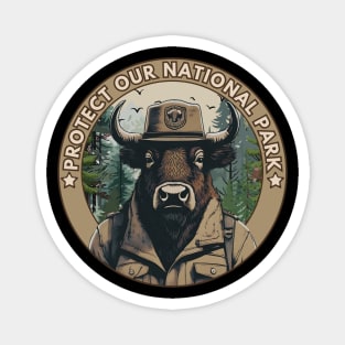 PROTECT OUR NATIONAL PARK Magnet