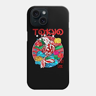 Koi Fish Japan Style.Japan traditional and couture. Phone Case