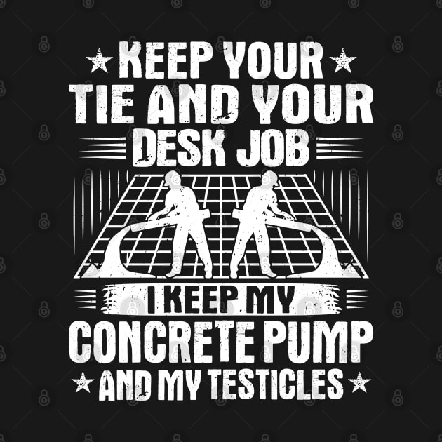 Concrete Worker Concreter Concrete Builder by Krautshirts