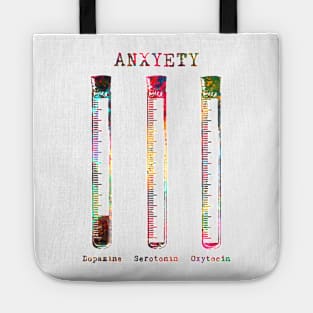 Vial Test Tube Anxiety Tote