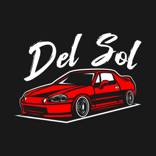 JDM Red Del Sol Legend Vintage Style T-Shirt