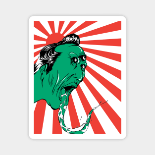 Green Yokai Magnet