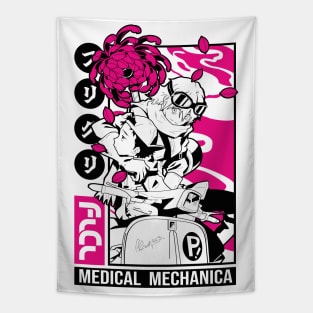 FLCL Haruko magenta Tapestry