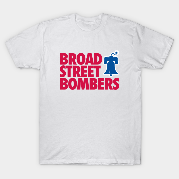 Discover Broad Street Bombers 1 - White - Phillies - T-Shirt