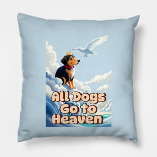 All Dogs Go to Heaven Pillow