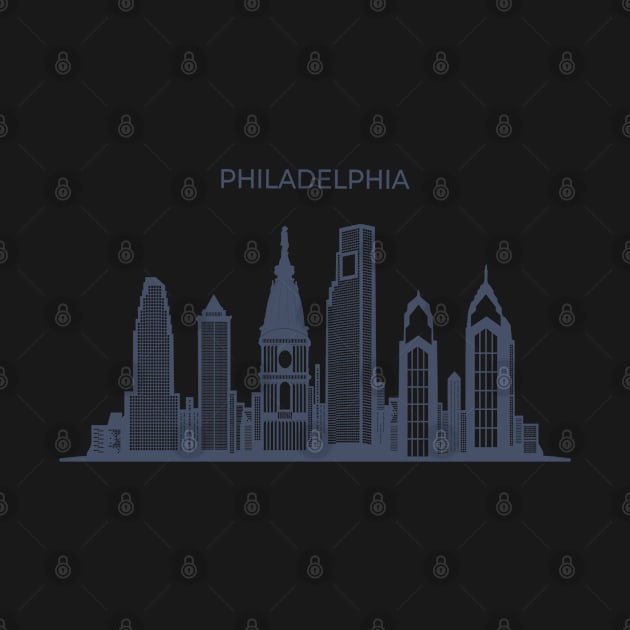 Great US City Philadelphia by gdimido