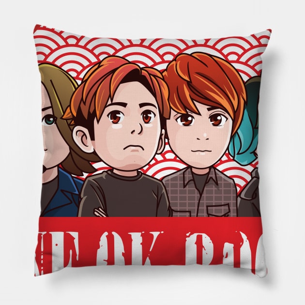 One Ok Rock Chibi Personil Pillow by obiyshinichiart