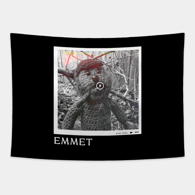 Emmet Otter in frame Tapestry by iniandre