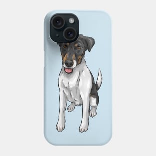 Smooth Fox Terrier Dog | Tricolor Phone Case