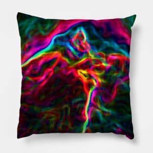 Black Panther Art - Glowing Edges 115 Pillow