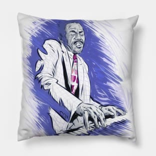 Jimmy Smith - An illustration by Paul Cemmick Pillow