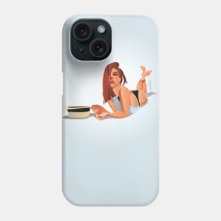 Joyful girl Phone Case