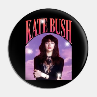 Vintage Kate Bush Retro 80s 90s Pin