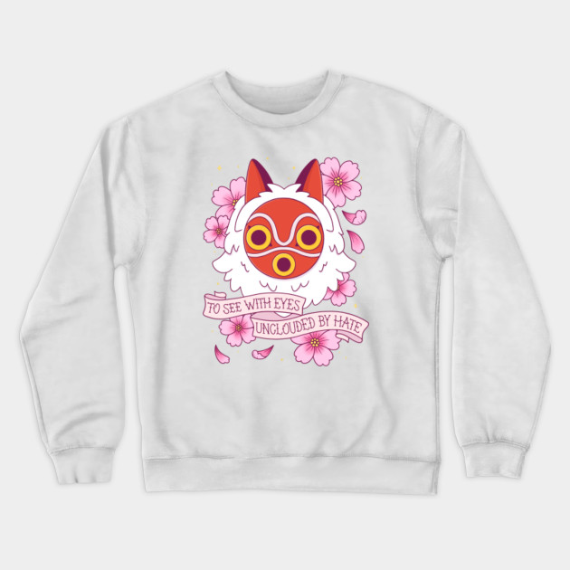 Get Wallpaper Princess Mononoke Mask Tattoo Princess Mononoke Crewneck For Free
