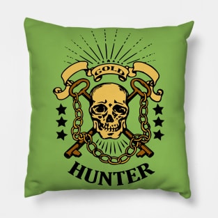 Golden hunter Pillow