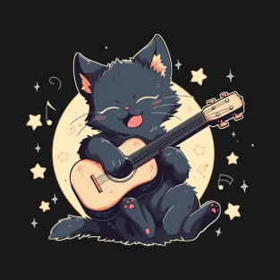 cat guitar T-Shirt