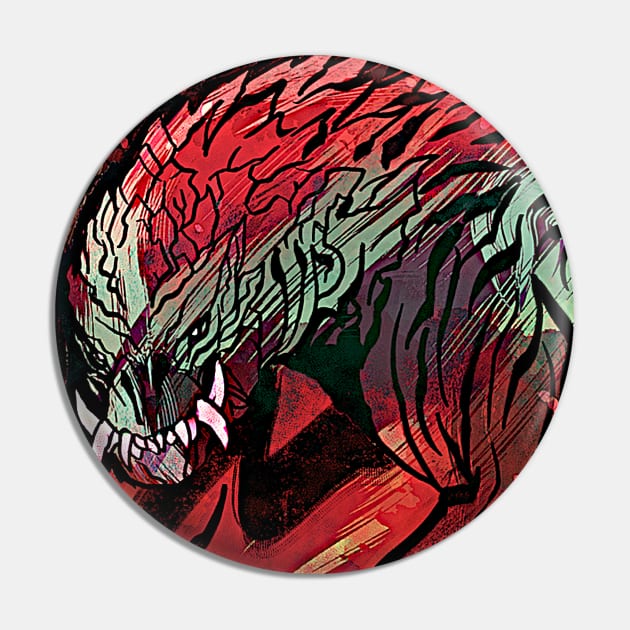 Monster Hunter Odogaron Pin by RudeRubicante