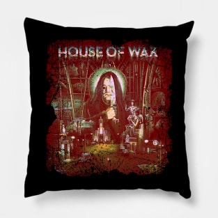 Eerie Enchantment Diving Into House Of Wax Pillow