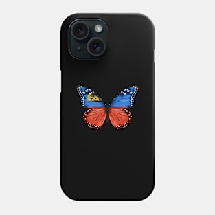 Liechtensteiner Flag  Butterfly - Gift for Liechtensteiner From Liechtenstein Phone Case