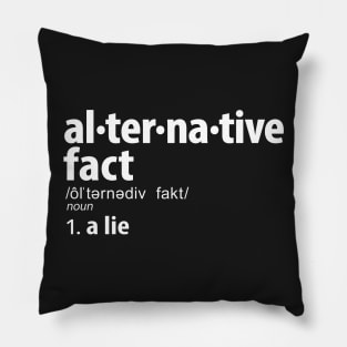 Alternative Facts Definition Pillow